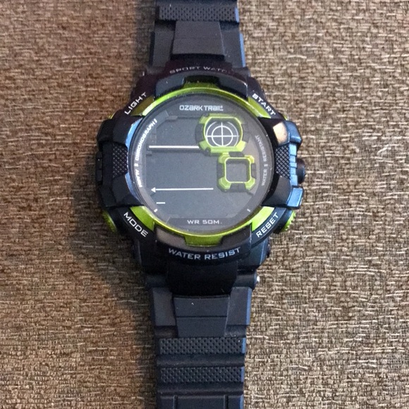 Ozark Trail Black Digital Sport Watch - Picture 2 of 4